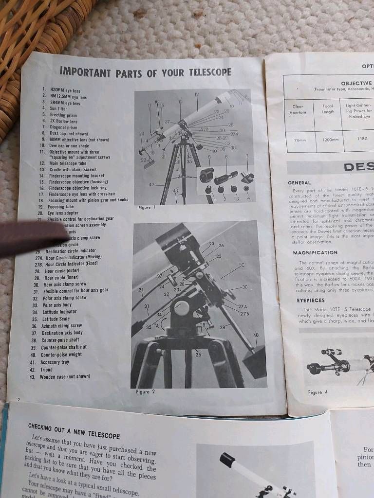Royal Astro D-77/Tasco 10-TE 5 76.2/1200mm-Refraktor