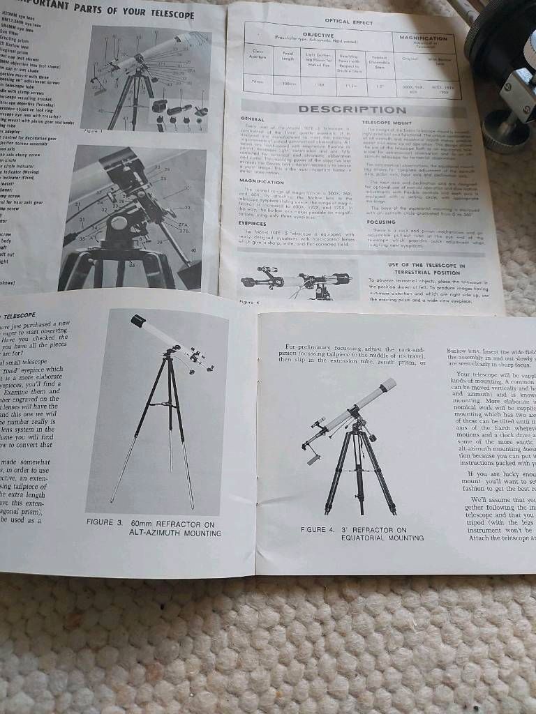 Royal Astro D-77/Tasco 10-TE 5 76.2/1200mm-Refraktor