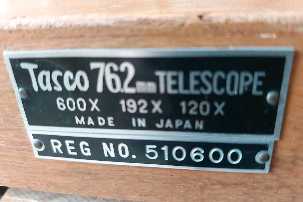 Tasco 10-TE 5 Refraktor 76/1200mm