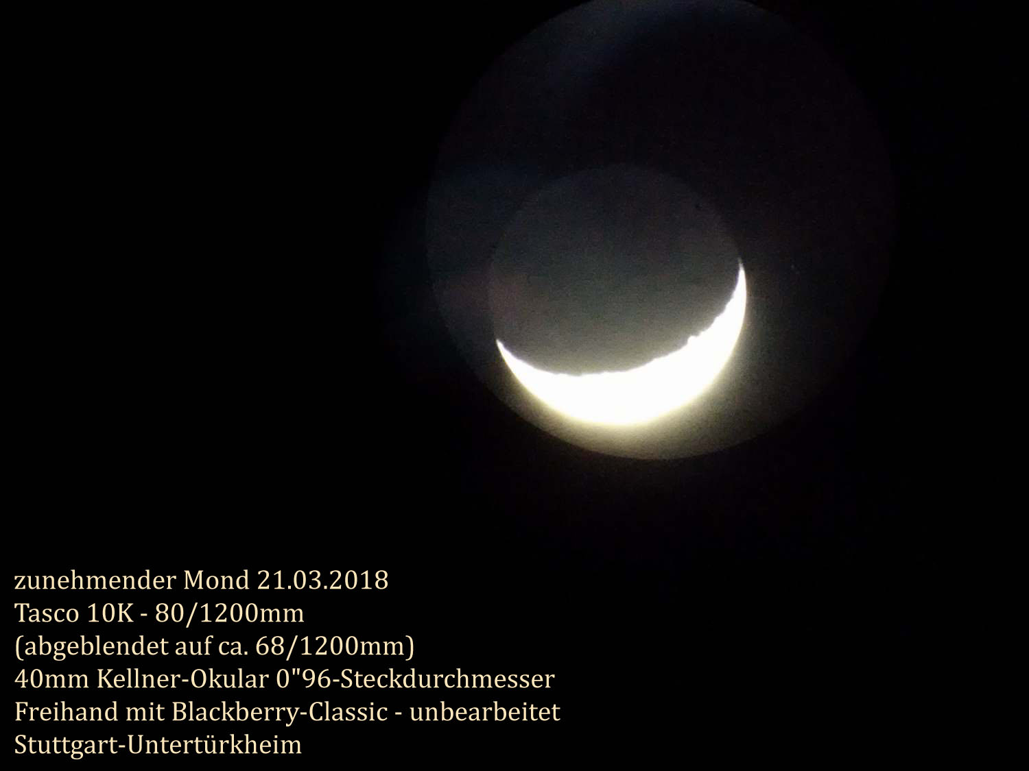 Tasco 10-K Refraktor 80/1200mm