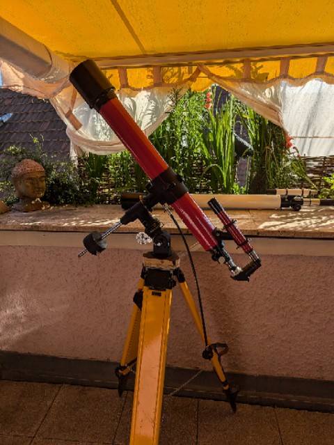 Tasco 17-T Refraktor 80/900mm