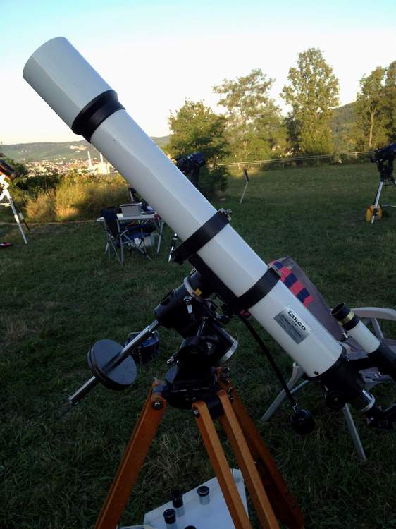 Kla&szlig;iker: Tasco 13-V Refraktor 80/910mm