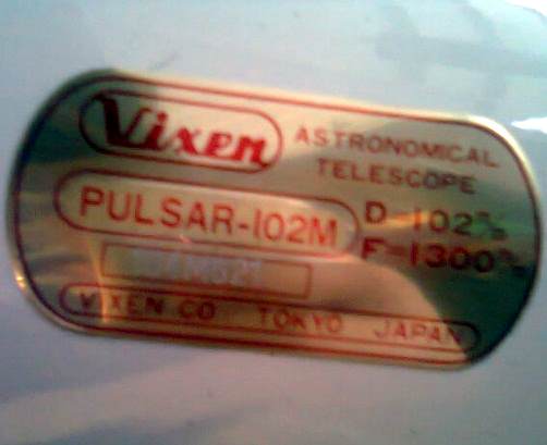 Vixen FH-Refraktor 100/1300mm