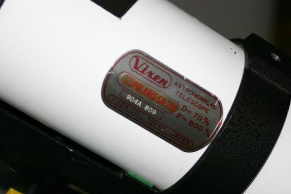 Vixen Semi-Apo-Triplett-Refraktor 70/600mm