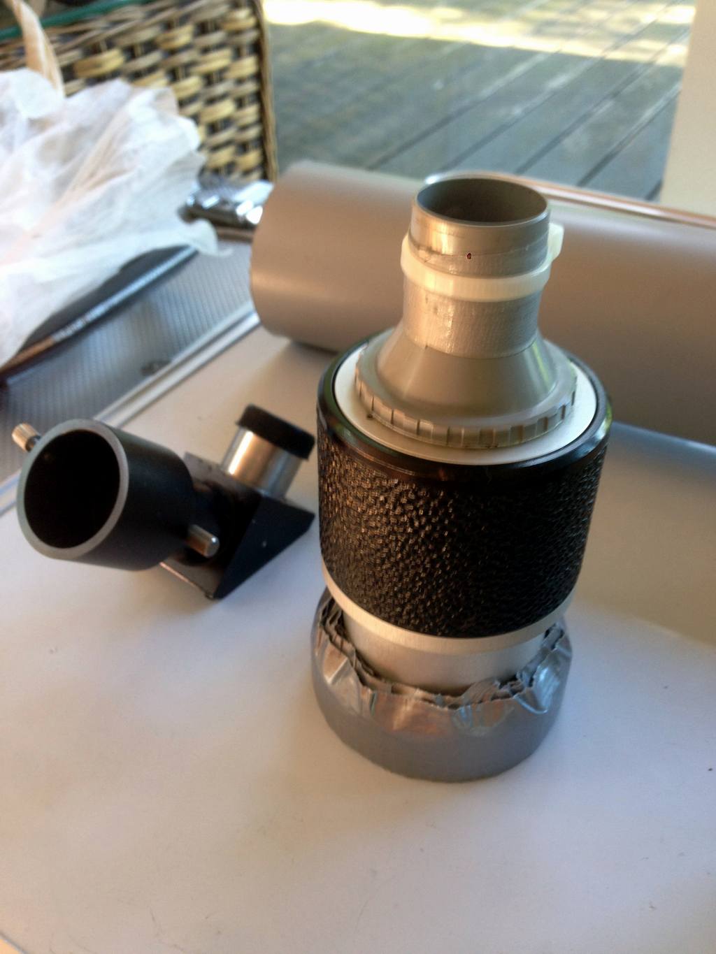  63/840mm-Refraktor mit Zeiss-Jena Telementor-Objektiv