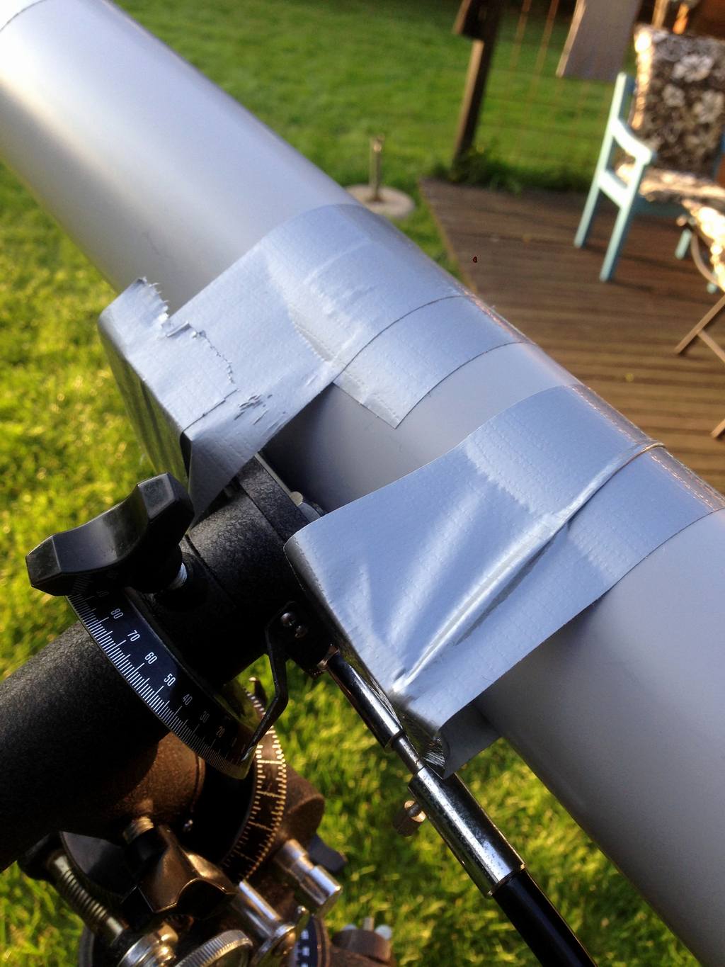  63/840mm-Refraktor mit Zeiss-Jena Telementor-Objektiv