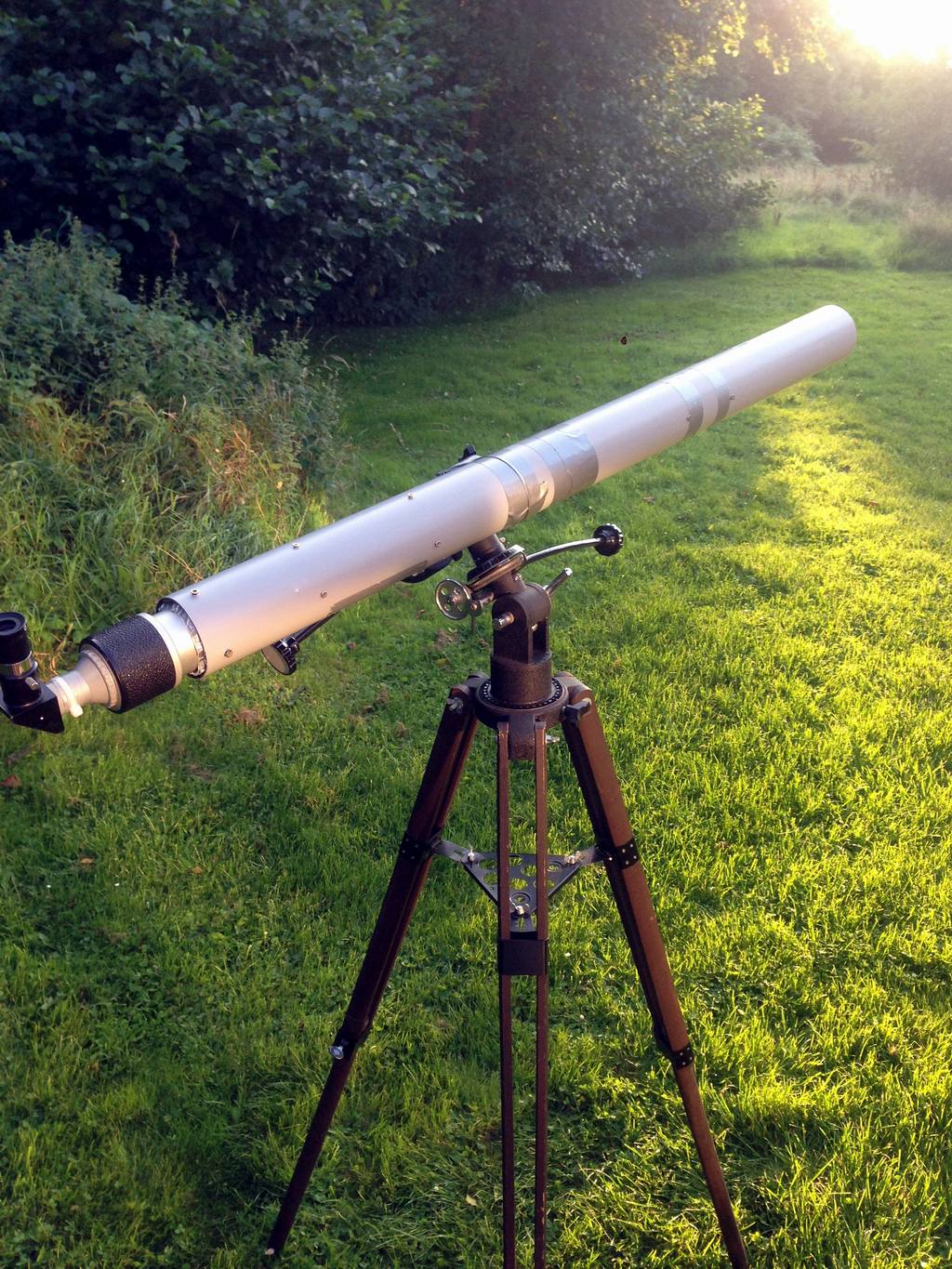  63/840mm-Refraktor mit Zeiss-Jena Telementor-Objektiv