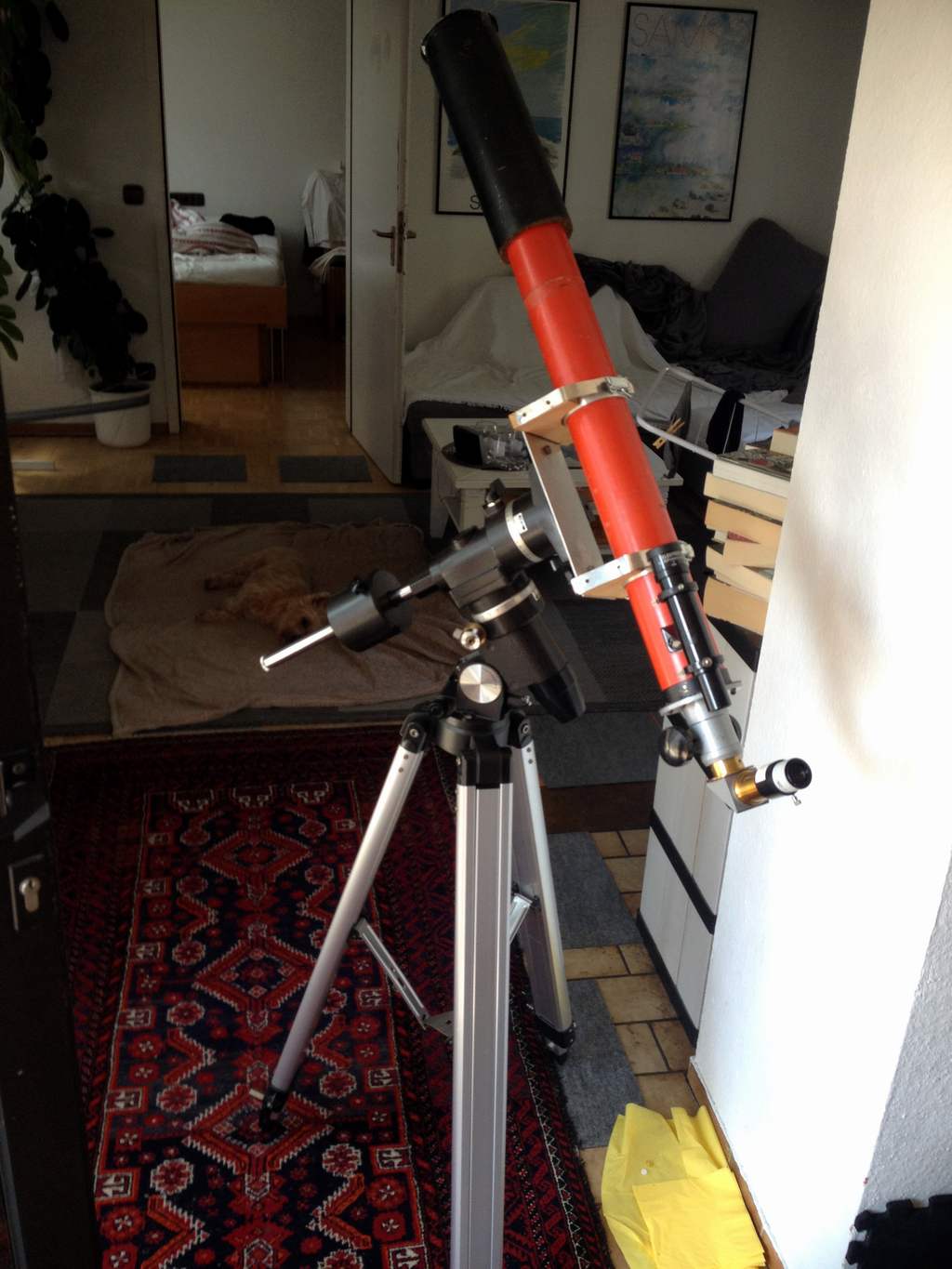 Klassiker: Zeiss AS 63/840mm Refraktor