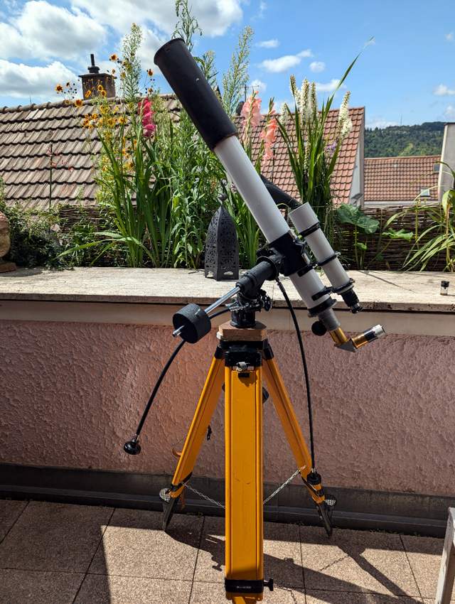 Klassiker: Zeiss AS 63/840mm Refraktor