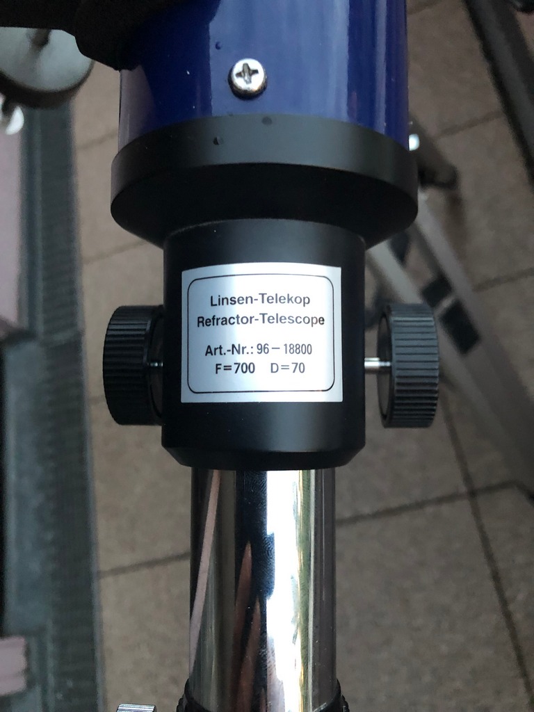 Das "Lidlscope" - 70/700mm Refraktor
