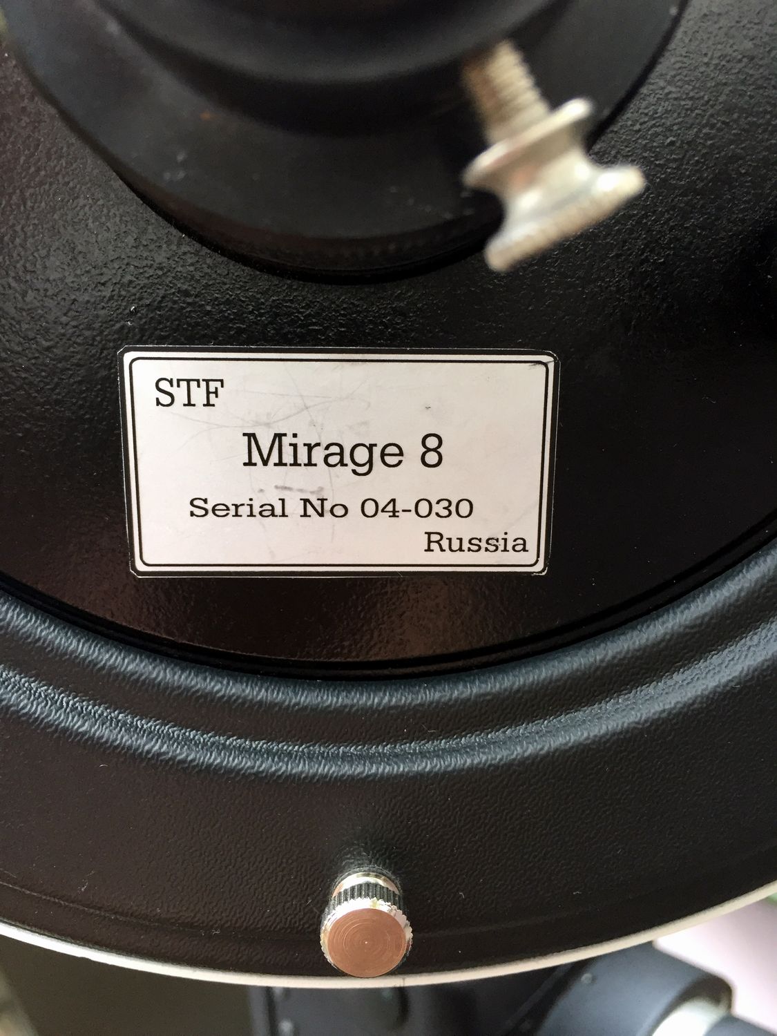 STF Maksutov-Cassegrain 203/2030mm